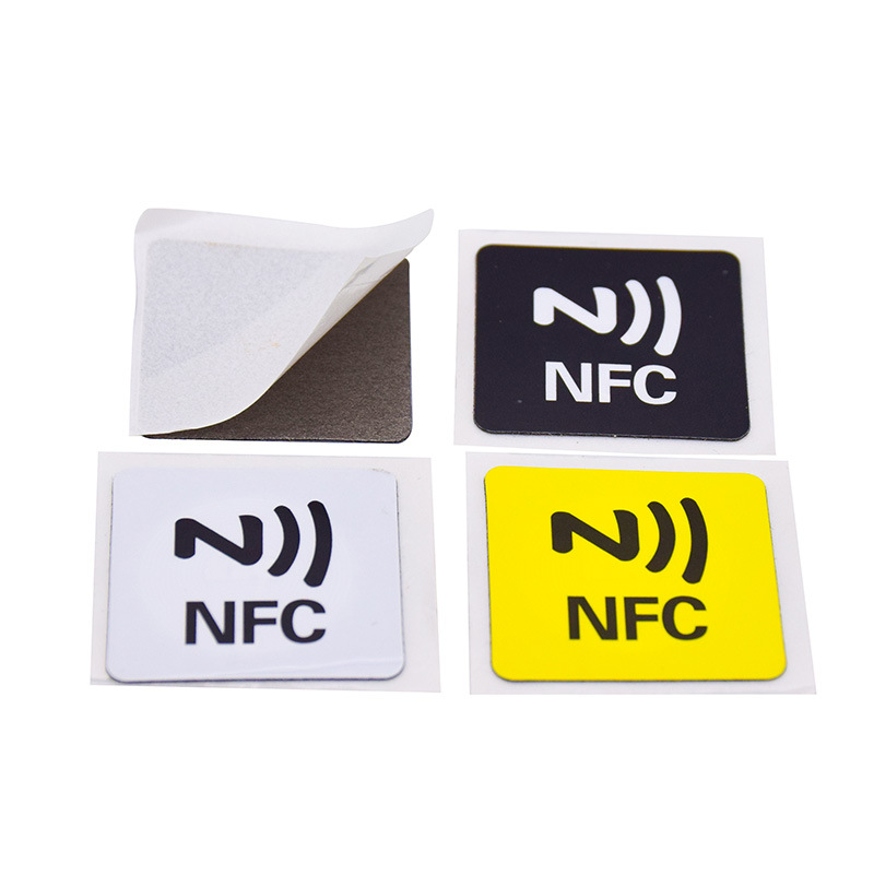 Square Shape RFID Adhesive Sticker NFC Label