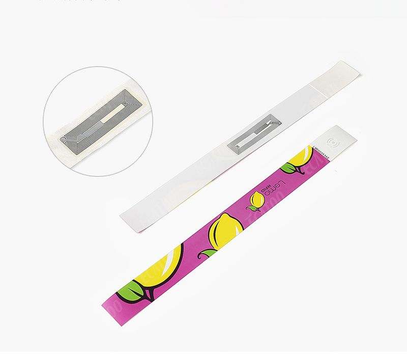 Custom Disposable RFID Tyvek Paper Wristband