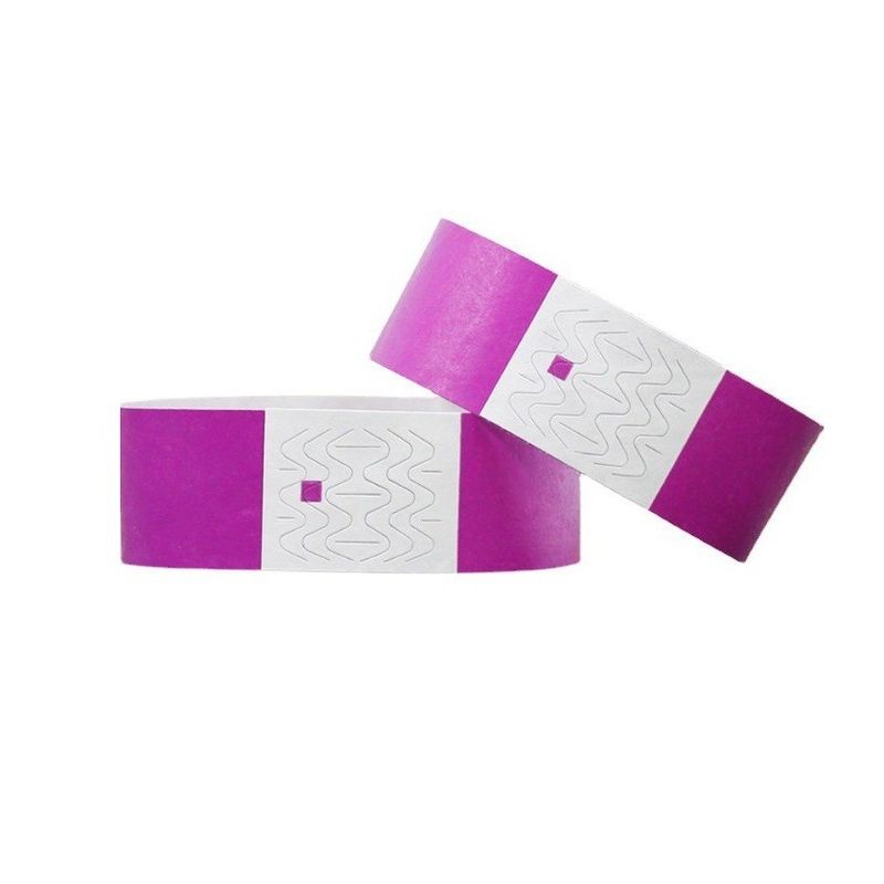 Custom Disposable RFID Tyvek Paper Wristband