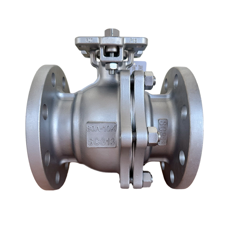 JIS10K Flange Ball Valve with Pad