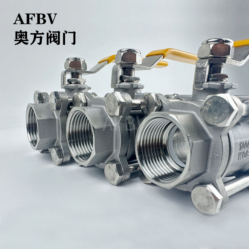 Stainless Steel Thread 2-Pc Ball Valve