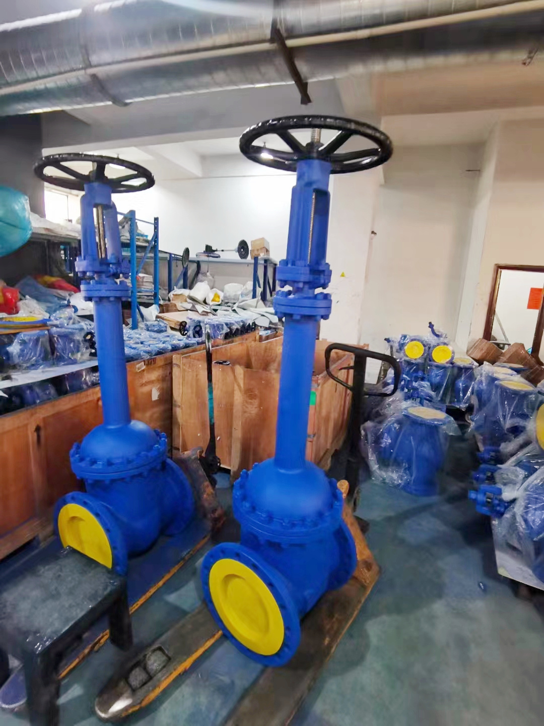 DIN Cast Steel Bellows Seal Gate Valve