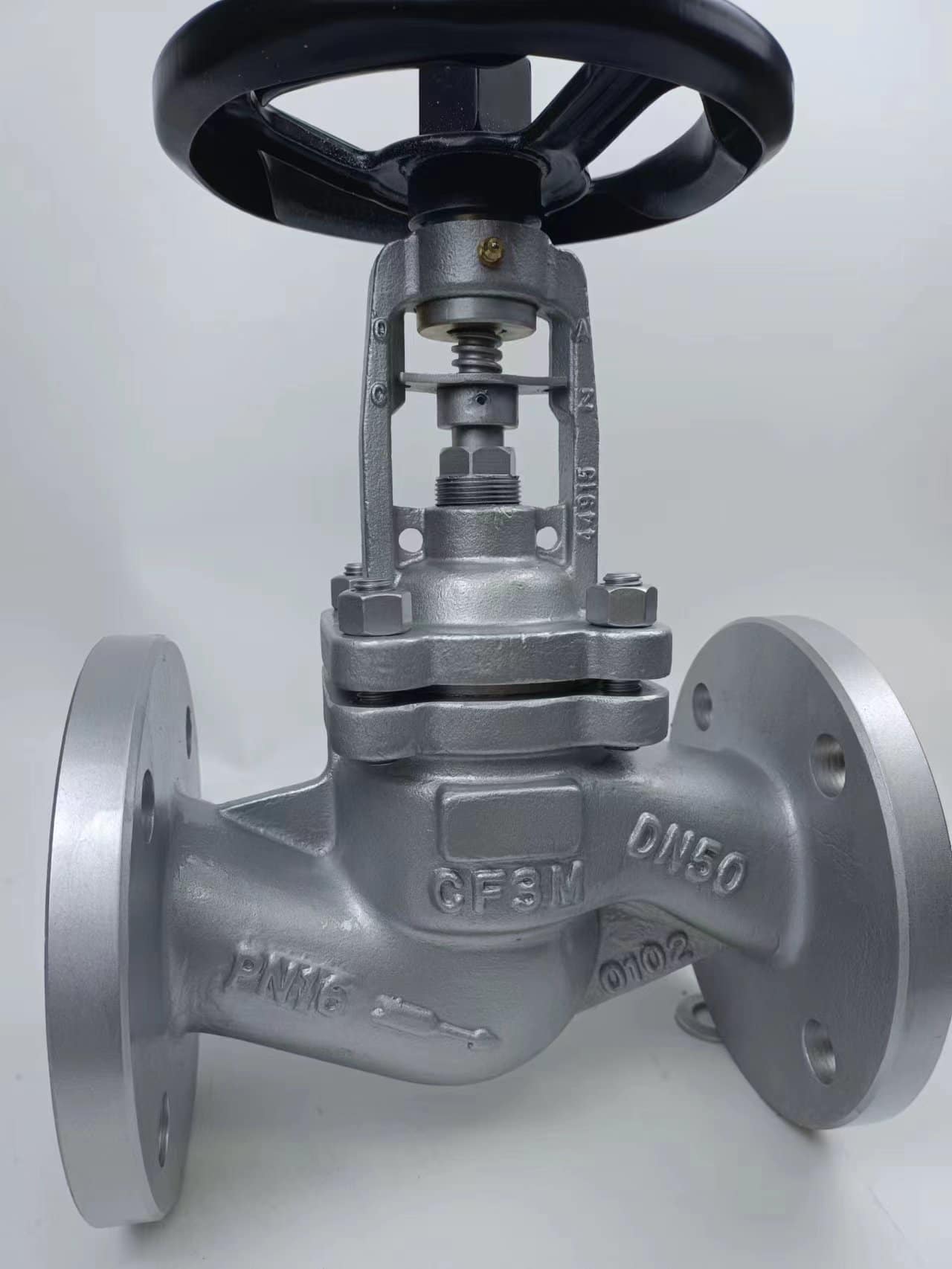 Liquid Ammonia Stainless Steel Bellow Seal Globe Valve