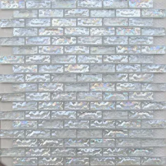 Glossy glass mosaic for swimming pool tile