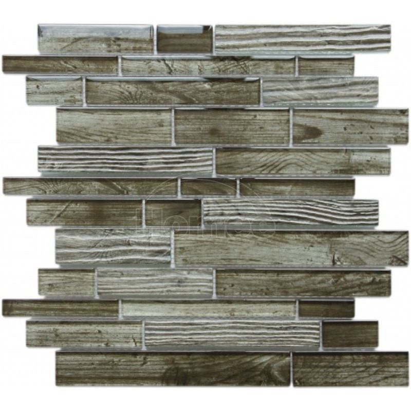 wooden look tile,wall backsplash tile,linear backsplash tile