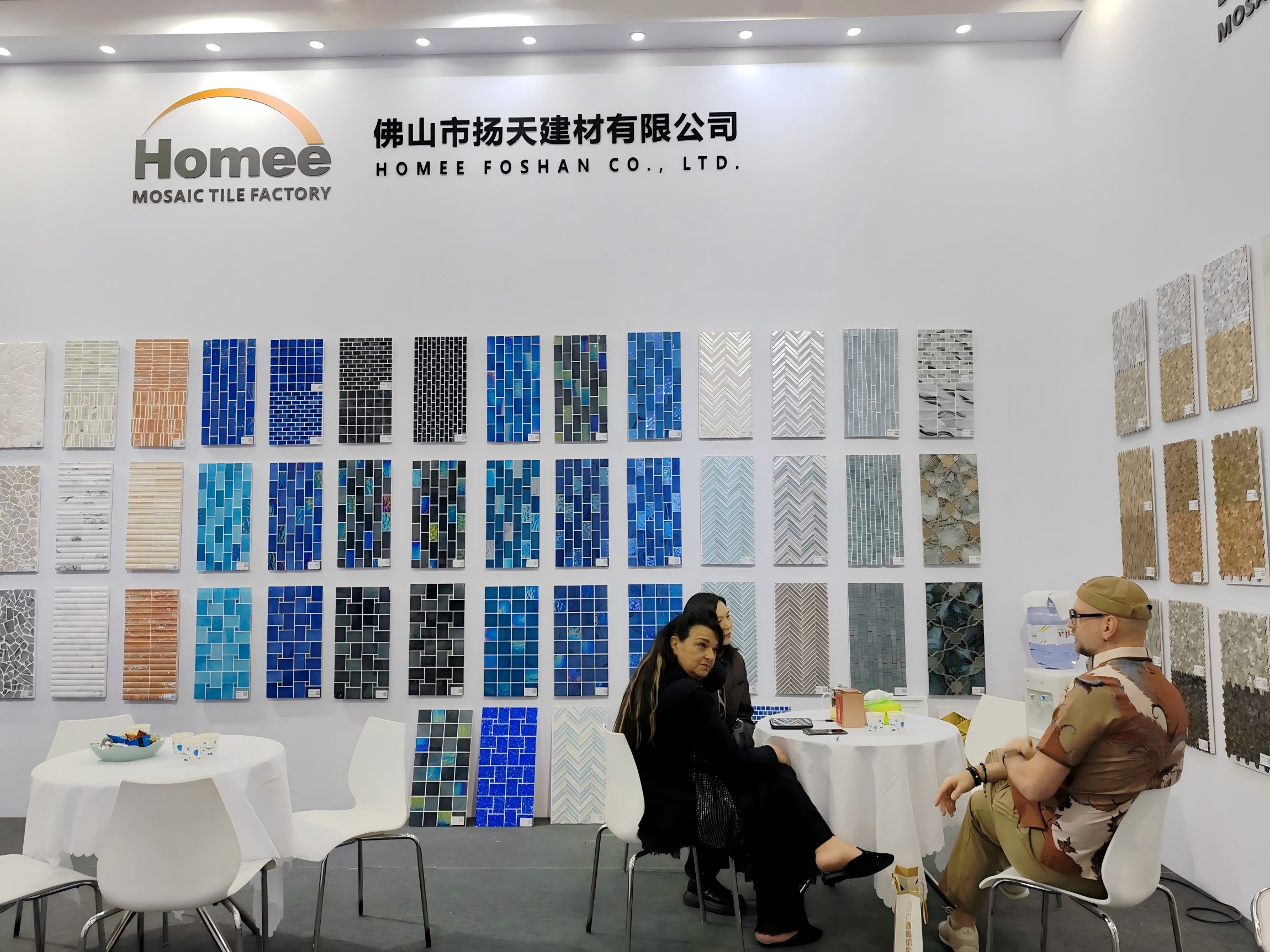 HOMEE MOSAIC success at Xiamen Stone Fair 2025