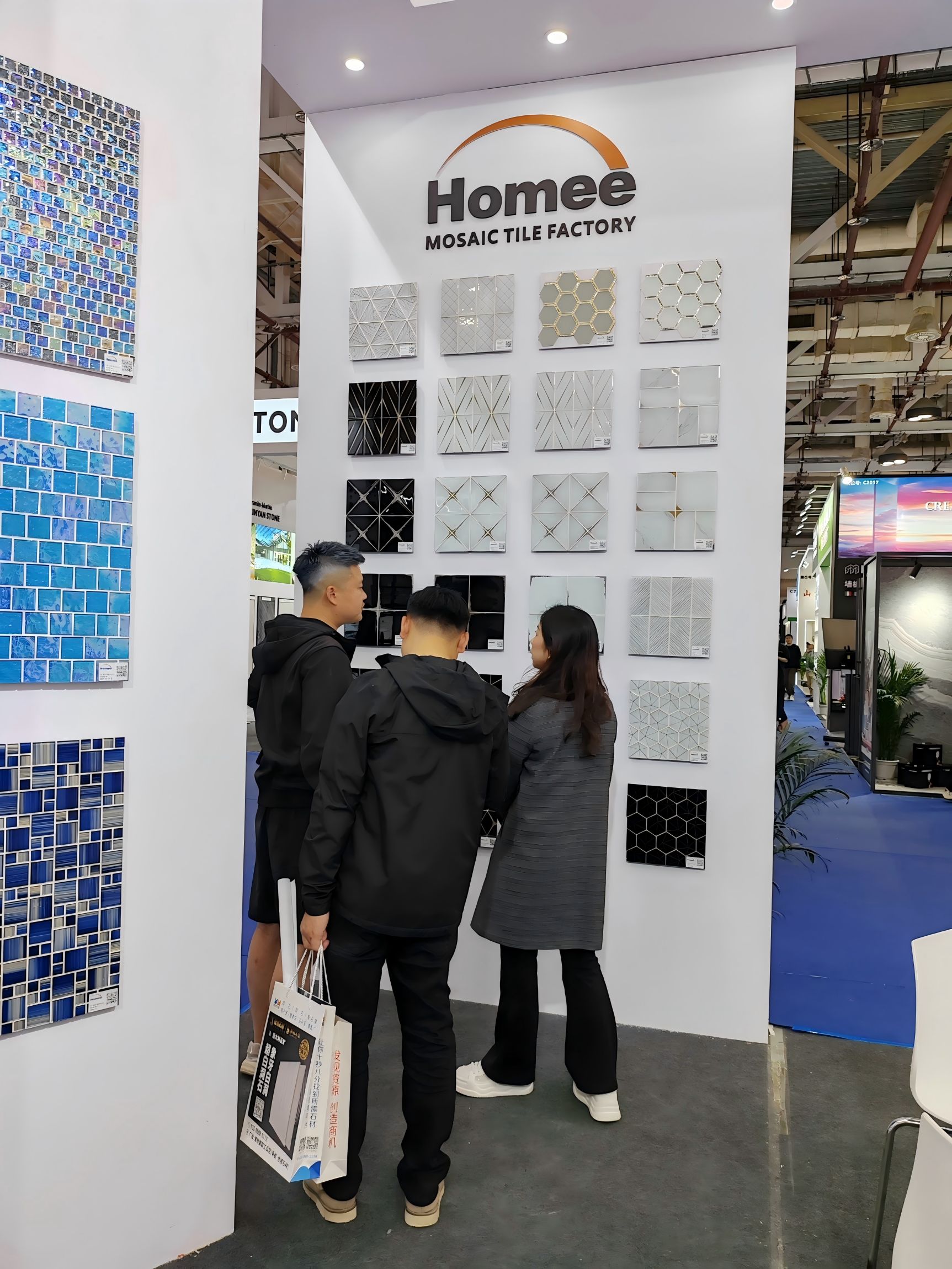 HOMEE MOSAIC success at Xiamen Stone Fair 2025