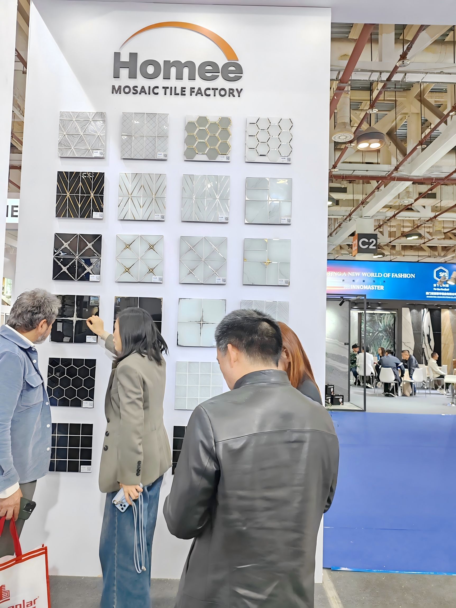 HOMEE MOSAIC success at Xiamen Stone Fair 2025