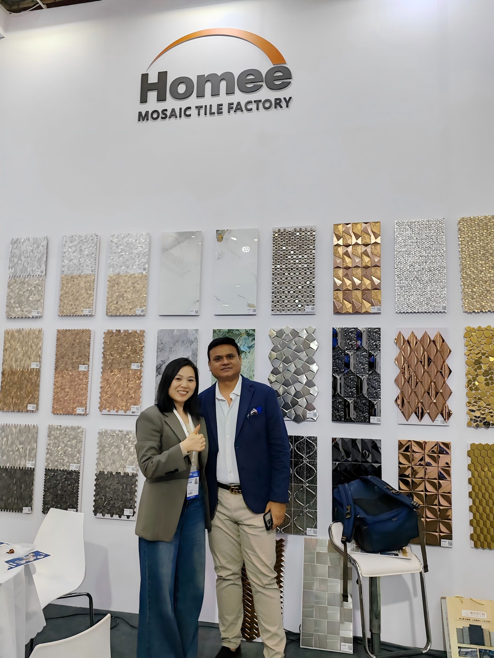 HOMEE MOSAIC success at Xiamen Stone Fair 2025