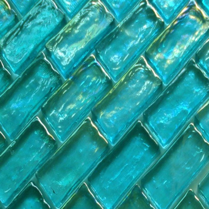 Modern Green Glass Mosaic Swimming Pool Tile