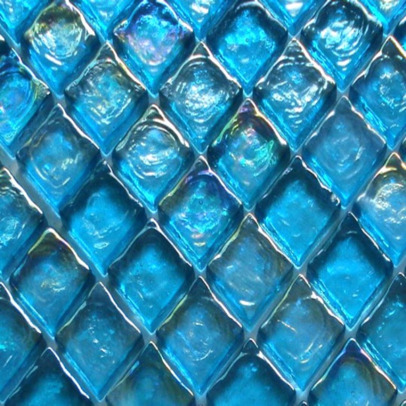 Blue Swimming Pool Glass Mosaic Tile