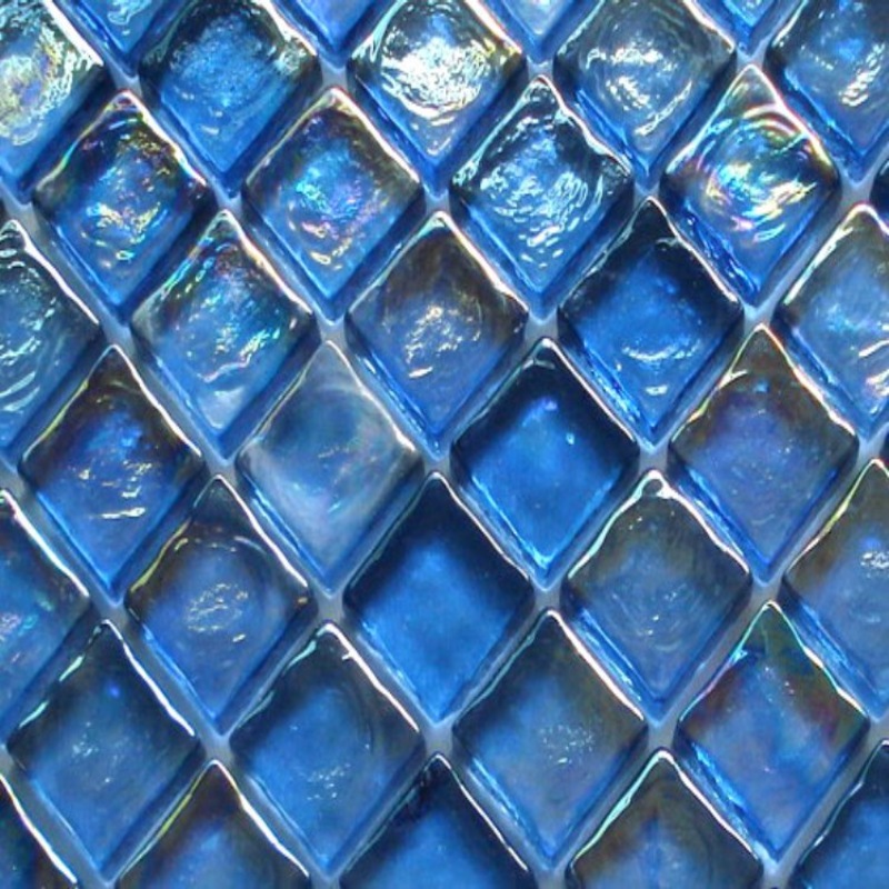 Blue Swimming Pool Glass Mosaic Tile