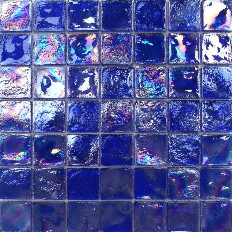 Glossy  surface glass mosaic tile sheet