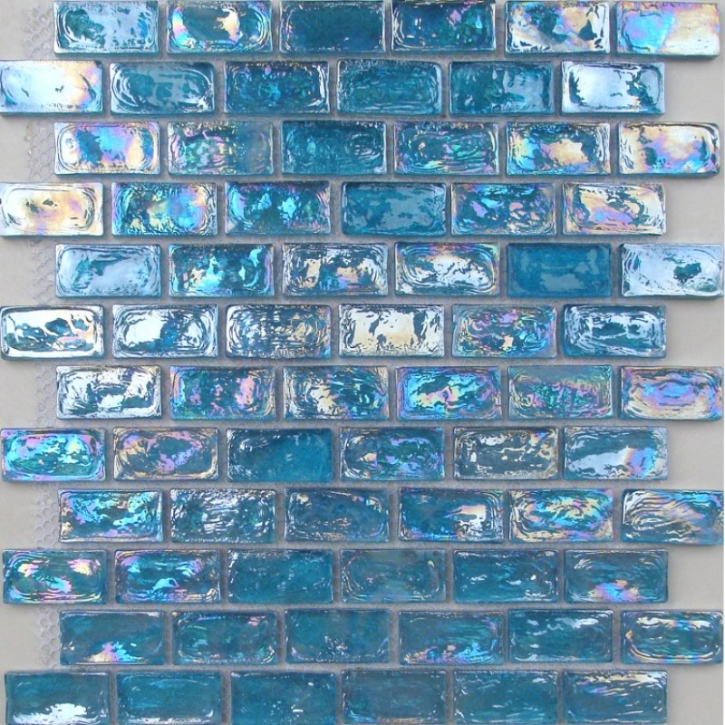 Swimming Pool Tile Glossy Glass Mosaic