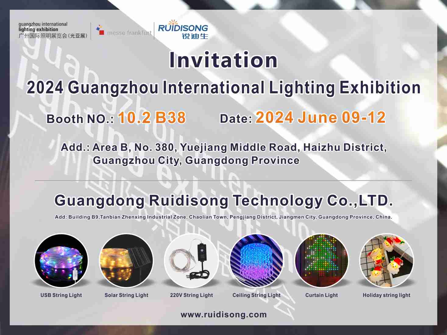 Ruidisong -2024 Guangzhou International Lighting Exhibition