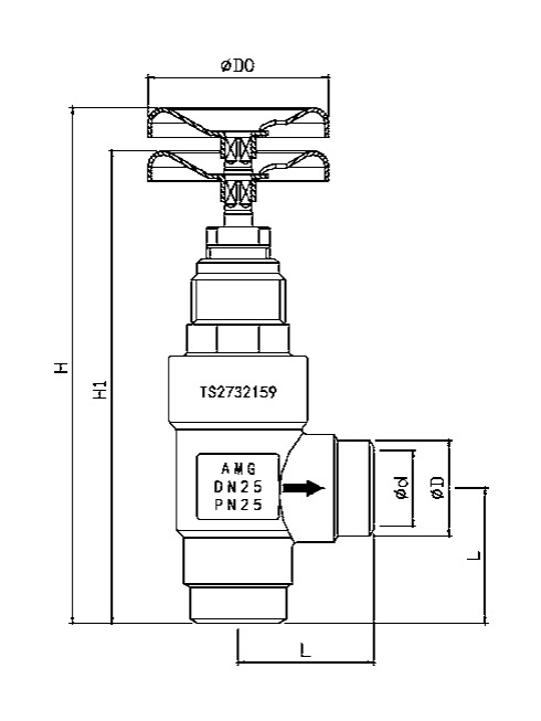 Push Button Oil Sampling Valve – 1/8" For Refrigeration & Ammonia Compressors