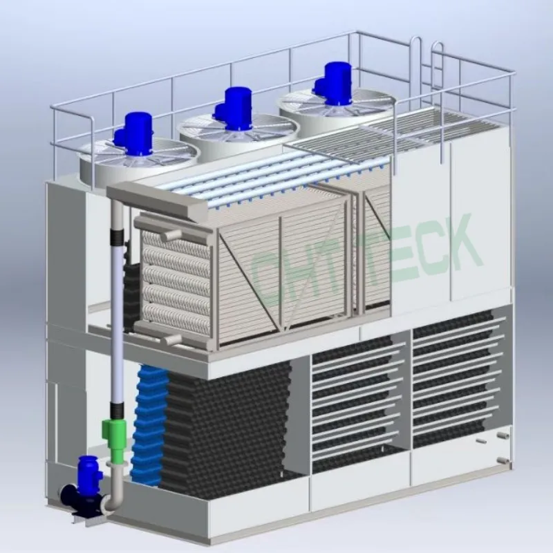 Cross Flow Type Evaporative Condenser