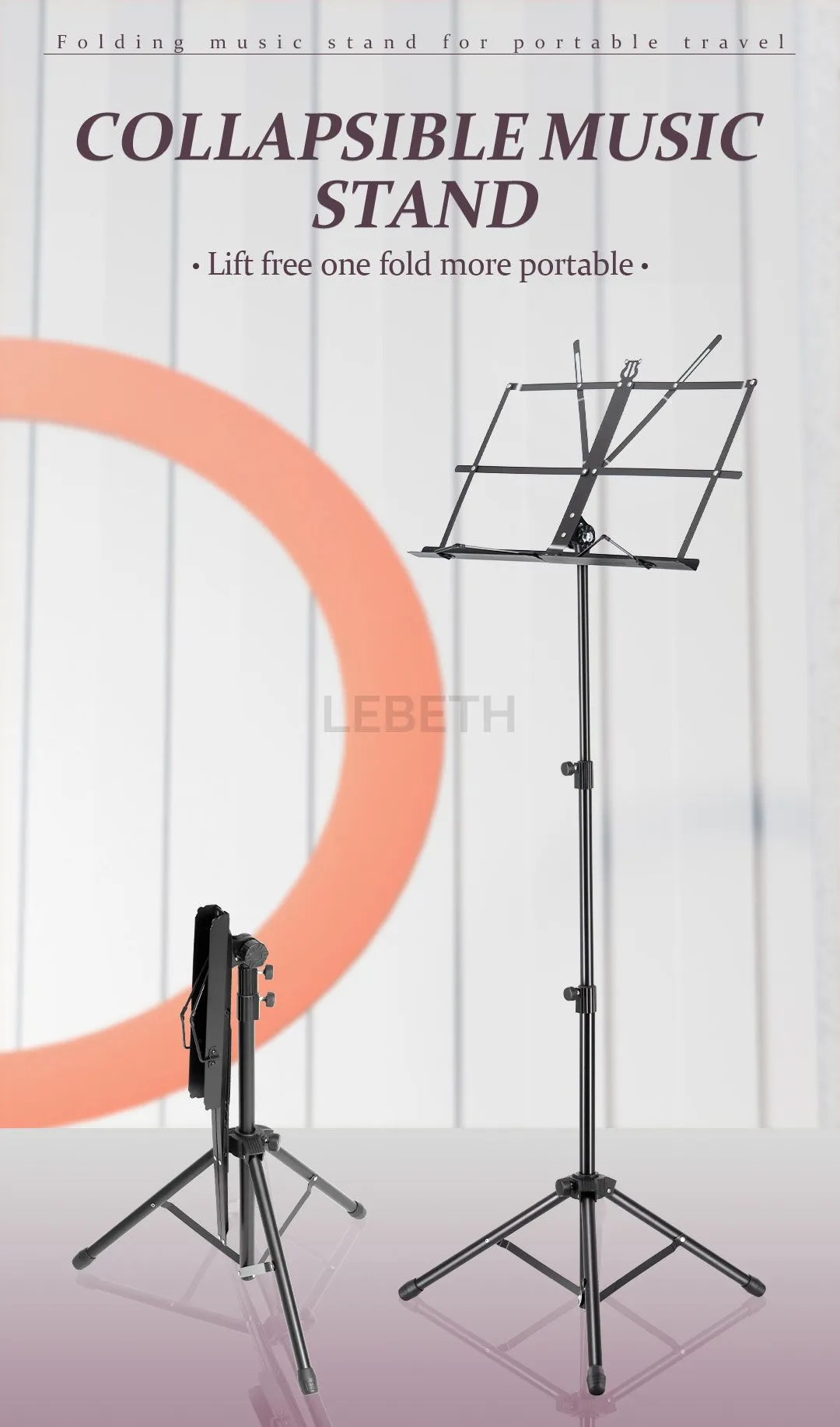 Adjusting Sheet Music Stand