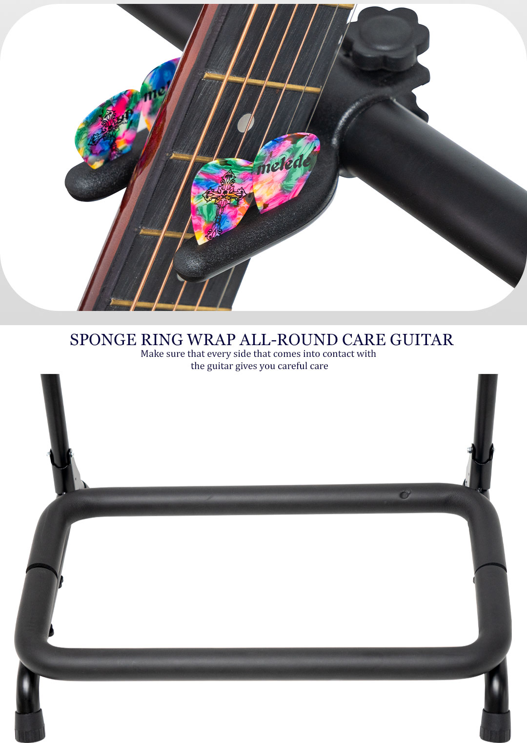 GS-38 Folding Metal Guitar Stand