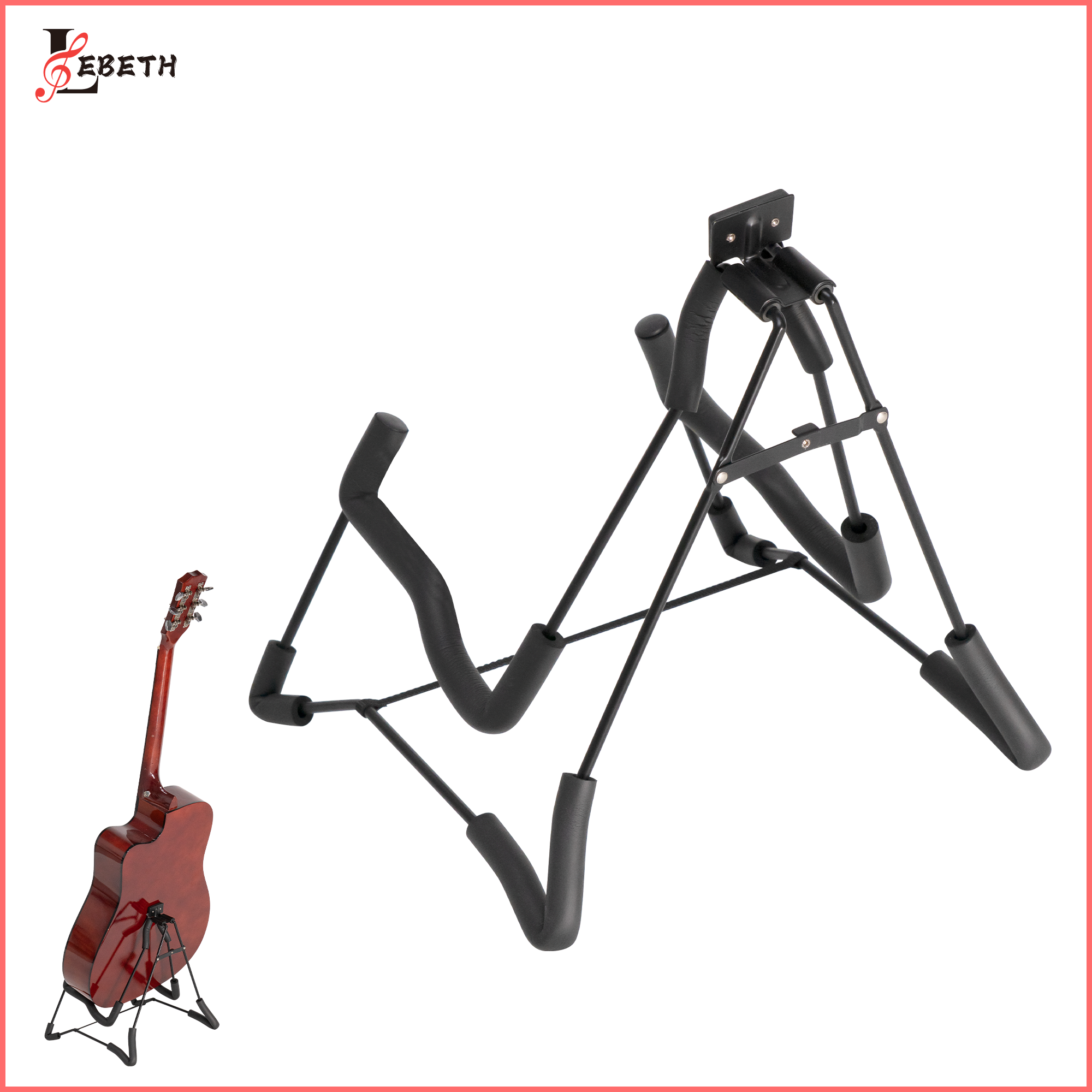 GS-05 Portable Foldable Single Floor Guitar Stand