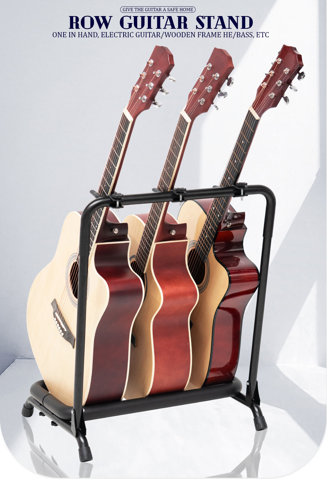 GS-38 Folding Metal Guitar Stand