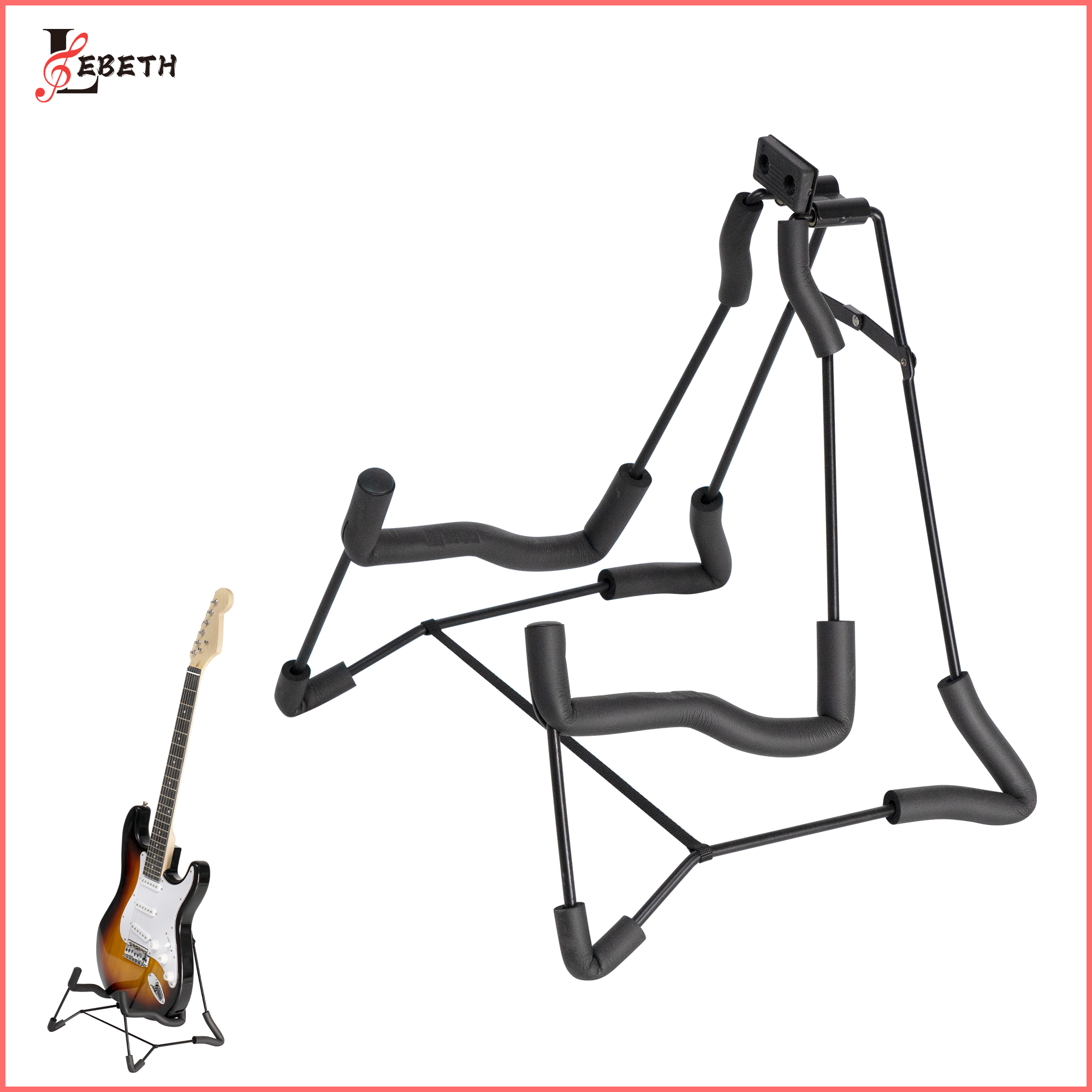 GS-05 Portable Foldable Single Floor Guitar Stand