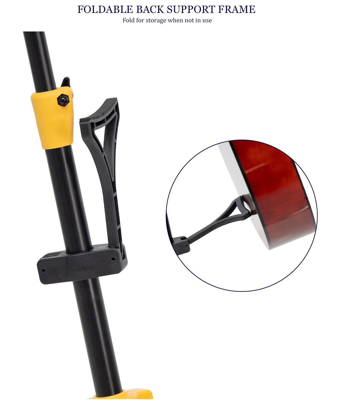 GS-201Y Self-locking guitar stand