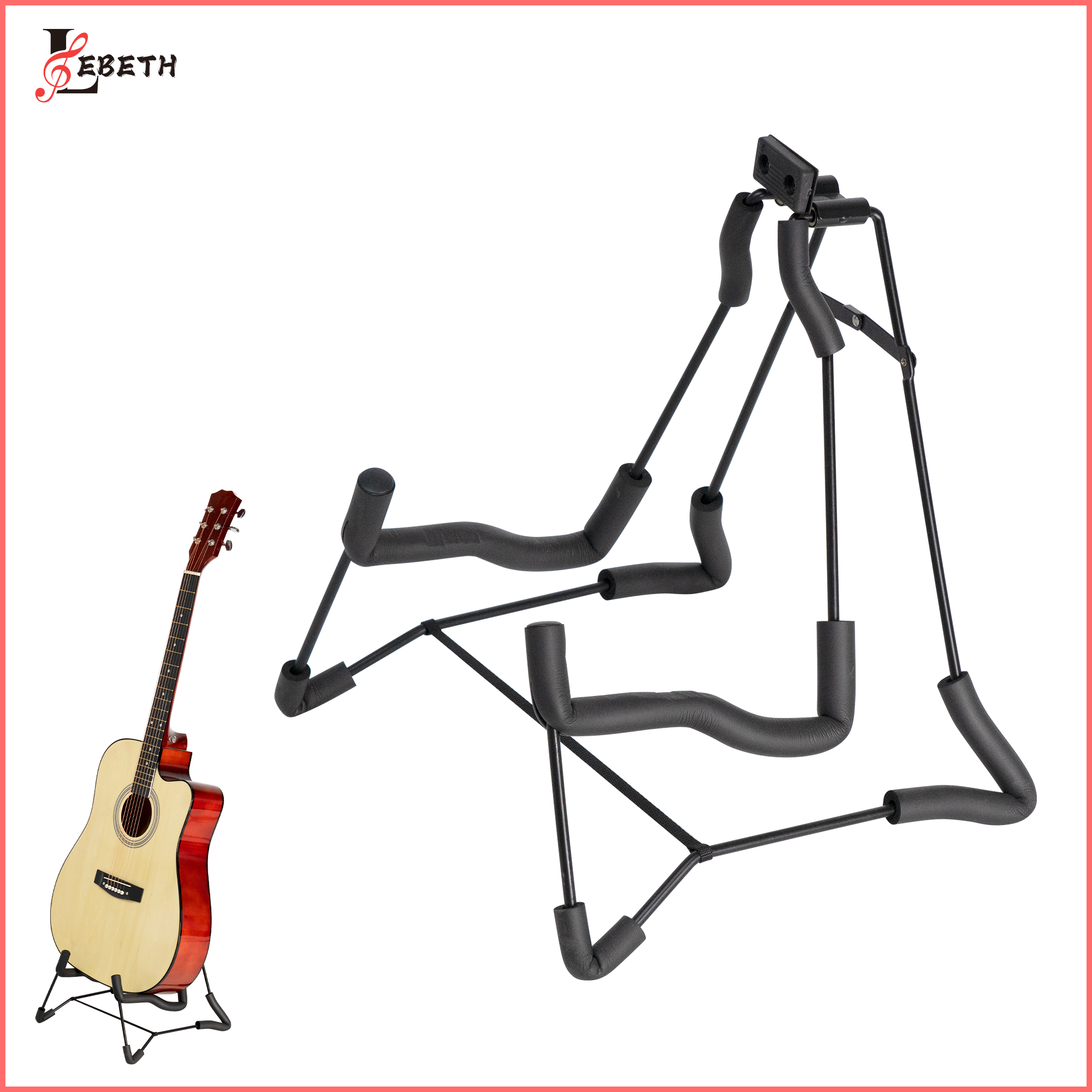 GS-05 Portable Foldable Single Floor Guitar Stand