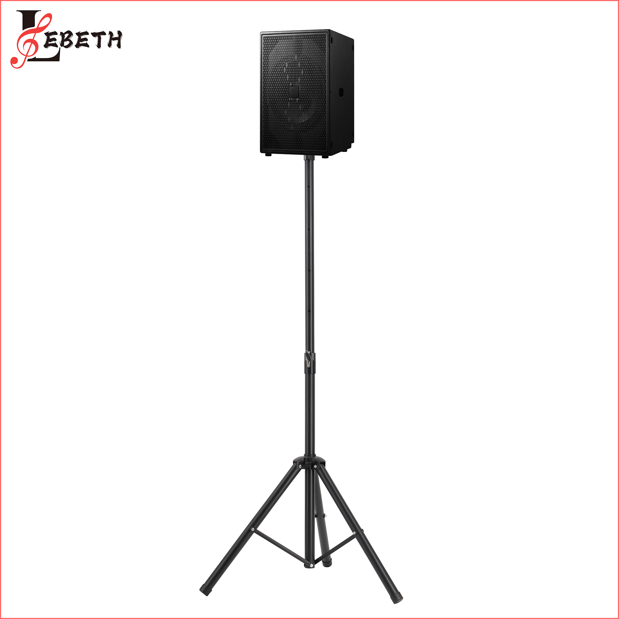 sps-520m adjustable floor-standing speaker stand