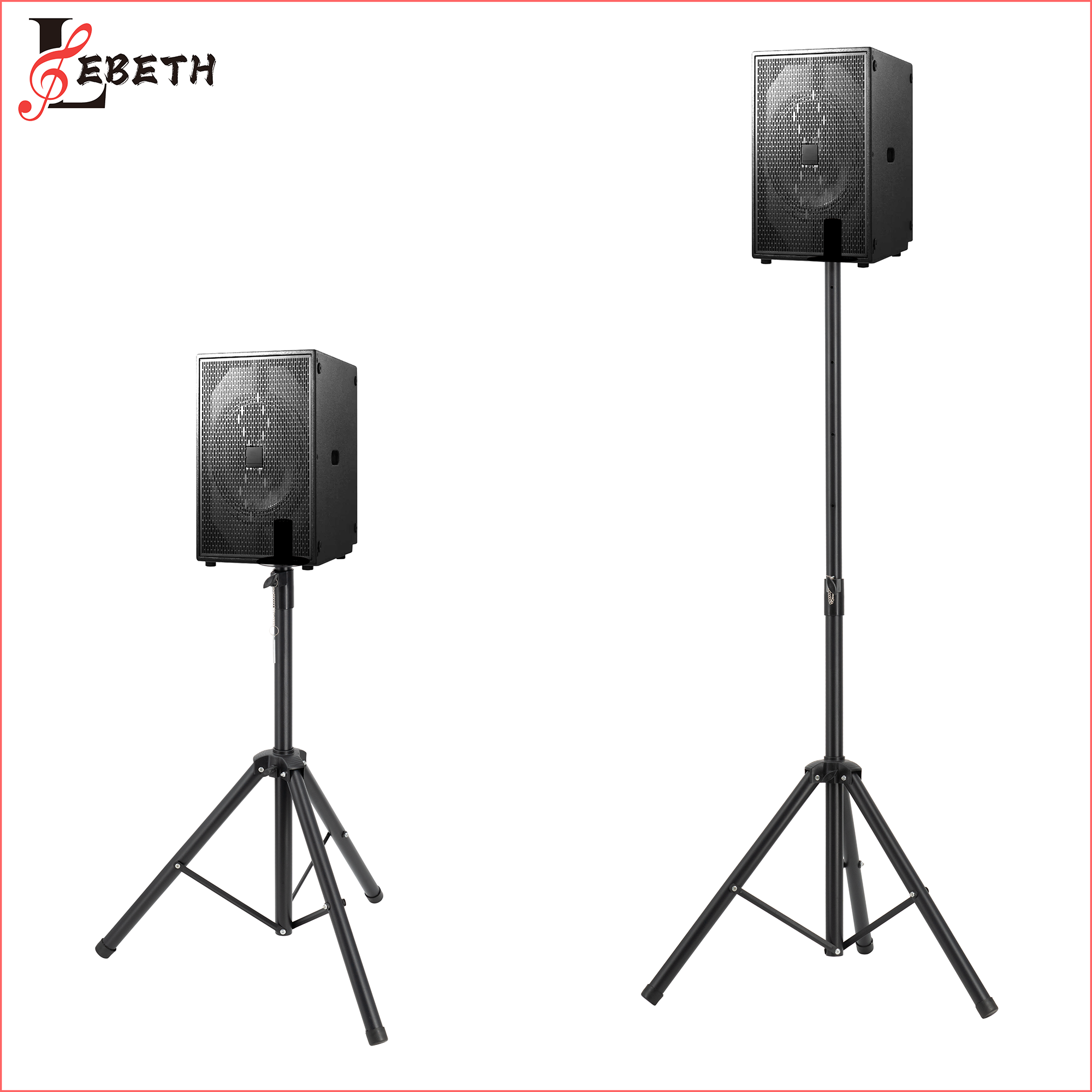 SPS-521M Metal adjustable speaker stand