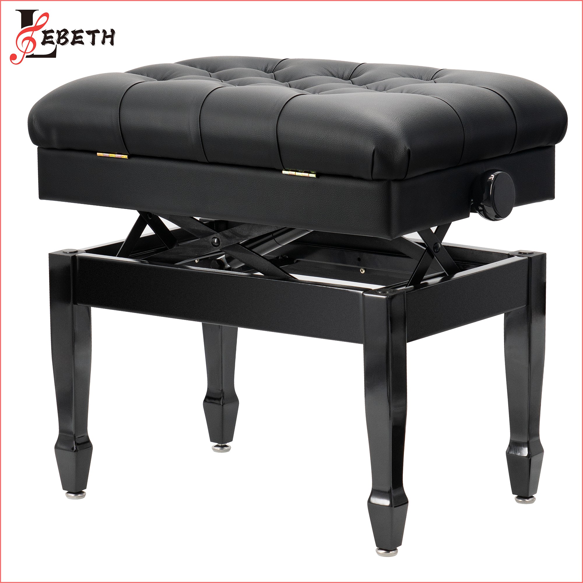 KB-014hd  hydraulic Piano Stool With Storage Box