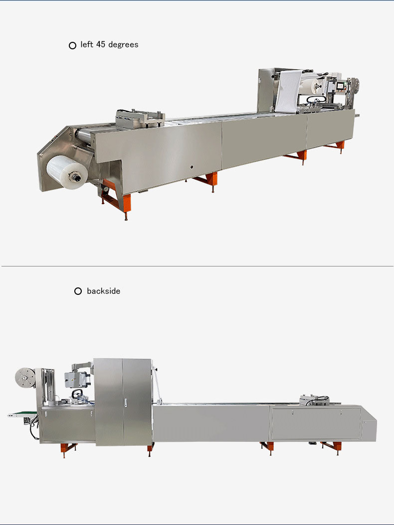 Paper and Plastic Stretch Film Packaging Machine