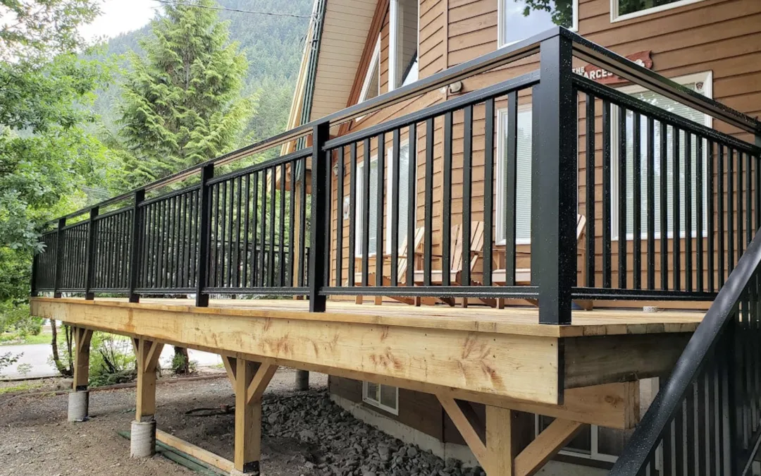 What is the best material for outdoor railings?
