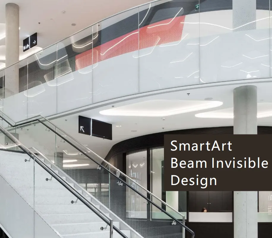 What is the invisible structure glass railing？