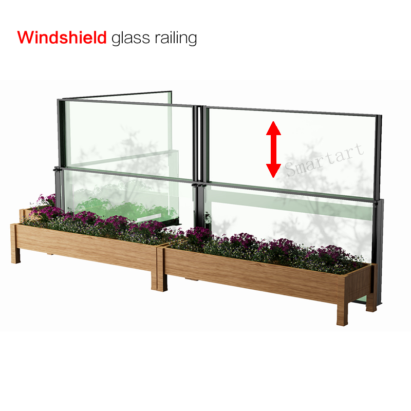 Professional Aluminum Retractable Glass Railing Manufacturer | OEM & ODM