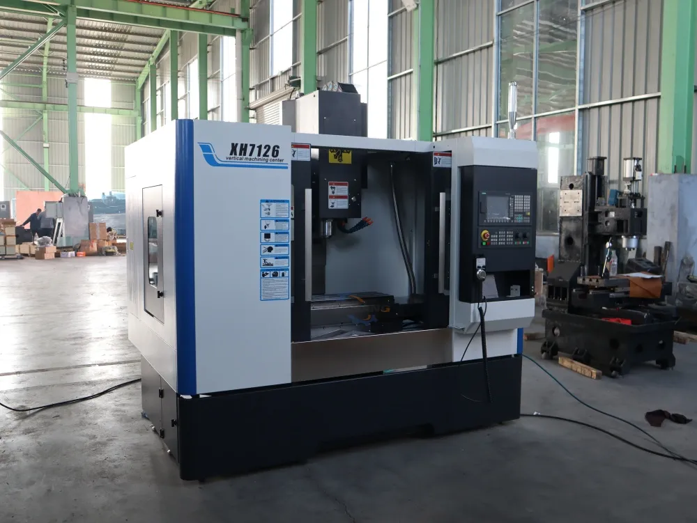 XH7126 SMALL cnc milling machine vertical machining center supplier