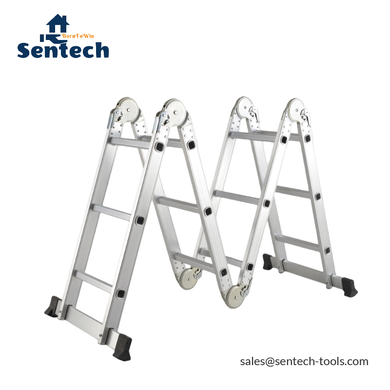 未使用 アルミニウム MULTI PURPOSE LADDER 梯子 EN131 ハシゴ 20FT Telescoping Ladder Aluminum Extension Ladder EN131 with 2