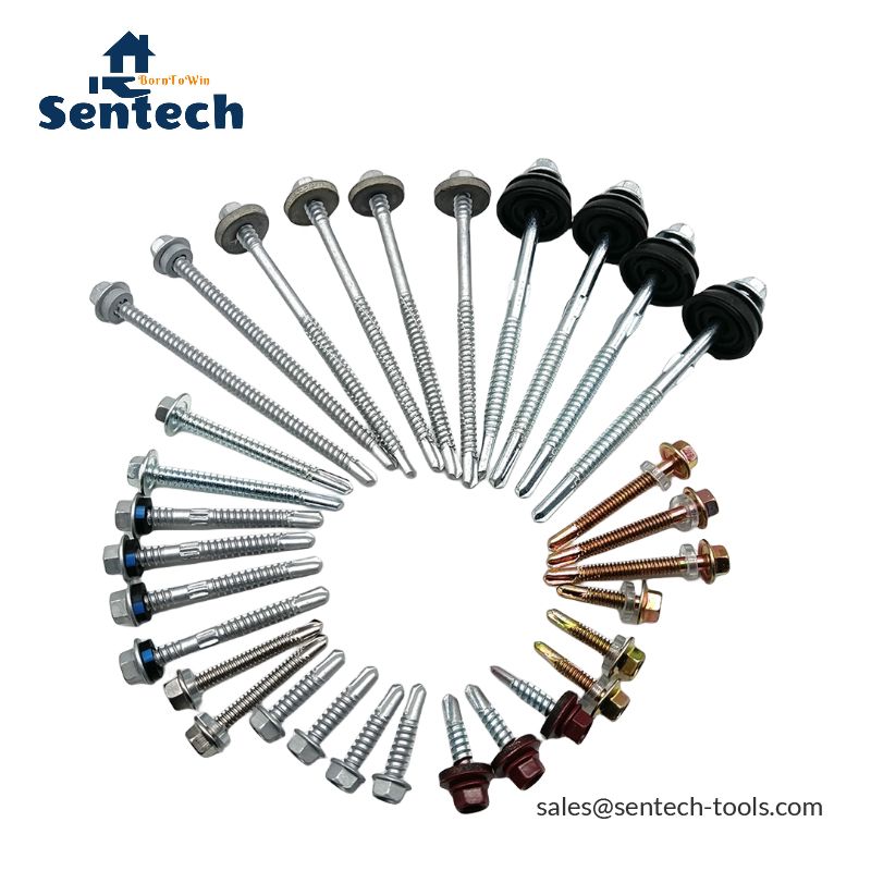 Selfdrilling screw, easy installation