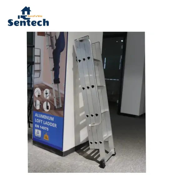 Aluminum 3 sections Loft Ladder