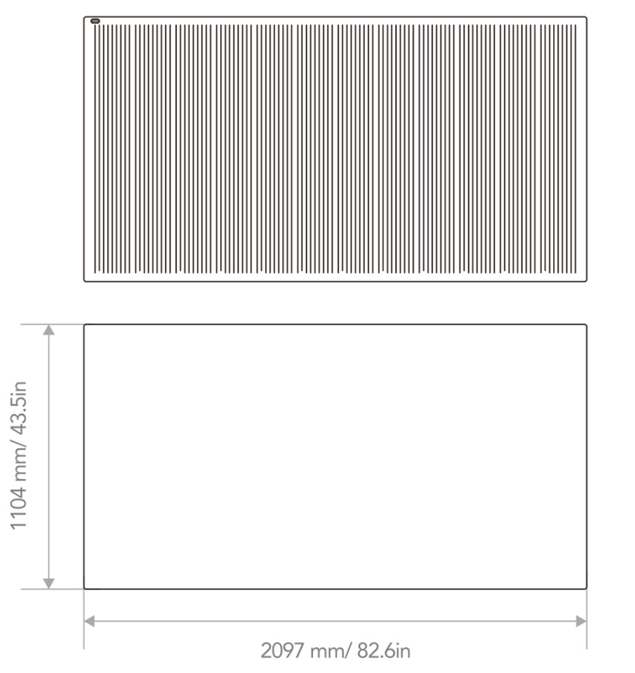 ULTRA LIGHT 425W SunWave Solar Panel