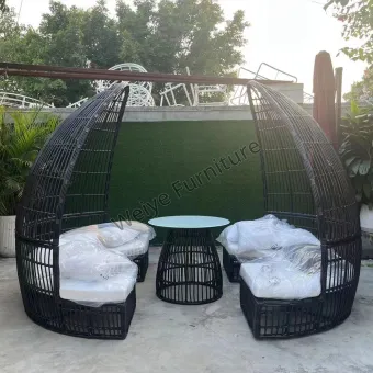 Cuscini Per Sedie Rotonde - Imbottitura Per Interni Ed Esterni, Diametro 30/38 Cm, Decorazione Giardino E Patio - Foto 10