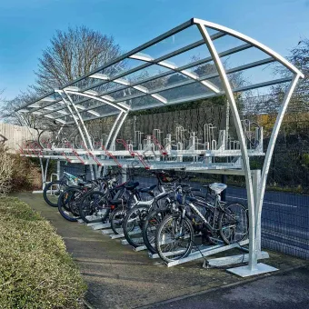 Two Tier Cycle Shelter