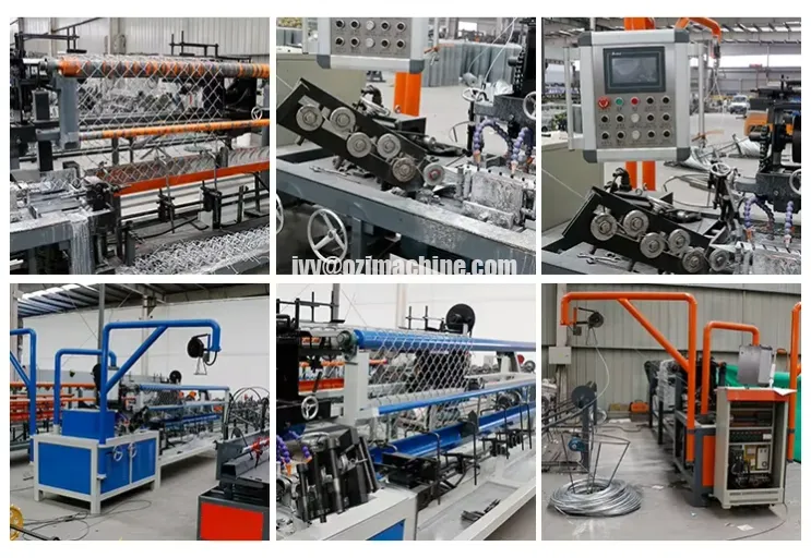 Chain Link Fence Machinery High Speed Fully Automatic Machine