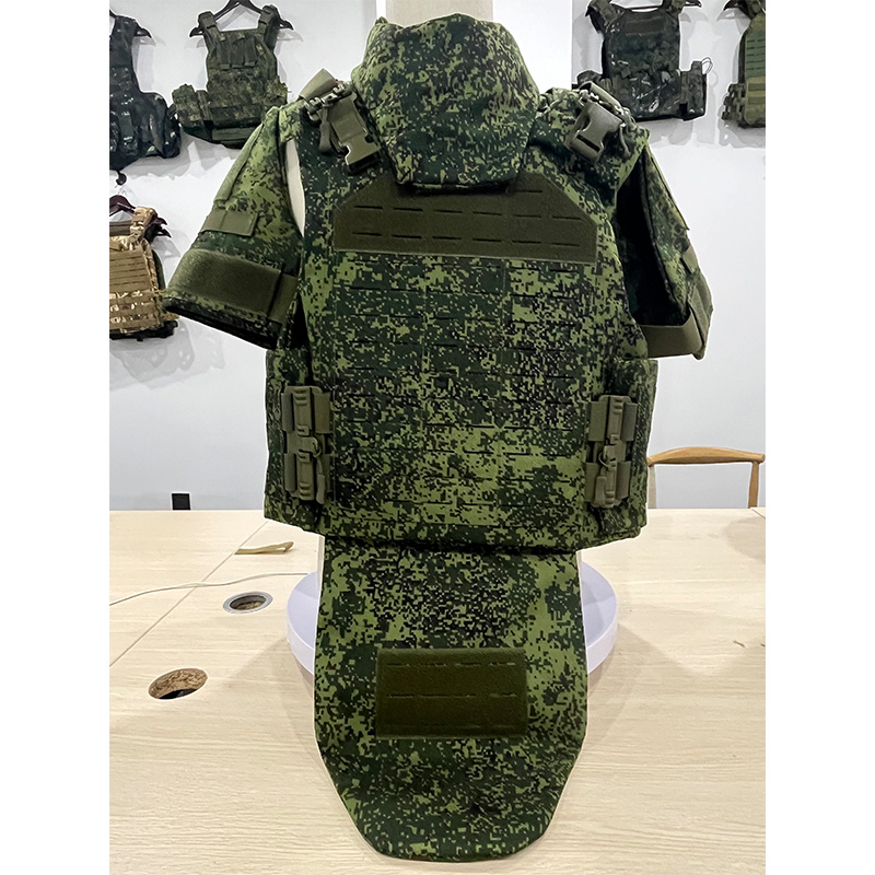 Green Python Camouflage Full Bulletproof Vest