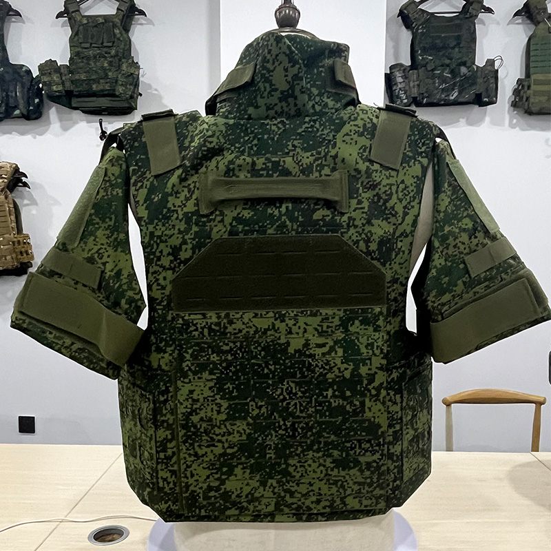 Green Python Camouflage Full Bulletproof Vest