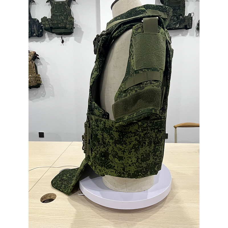 Green Python Camouflage Full Bulletproof Vest