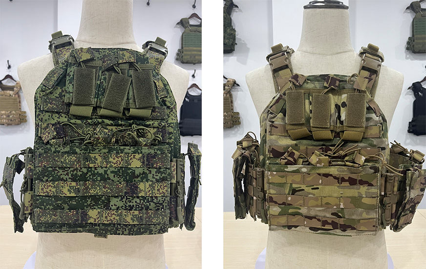 Green Python Camouflage Bulletproof Vest