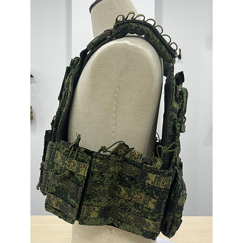 Green Python Camouflage Bulletproof Vest