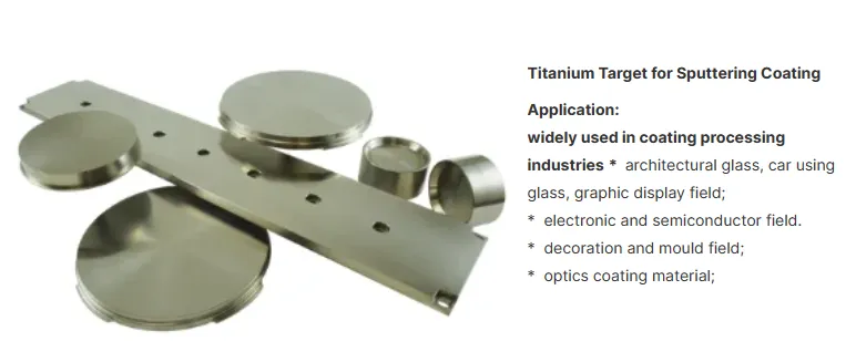 GR2 Titanium Target For PDV Coating big in stock