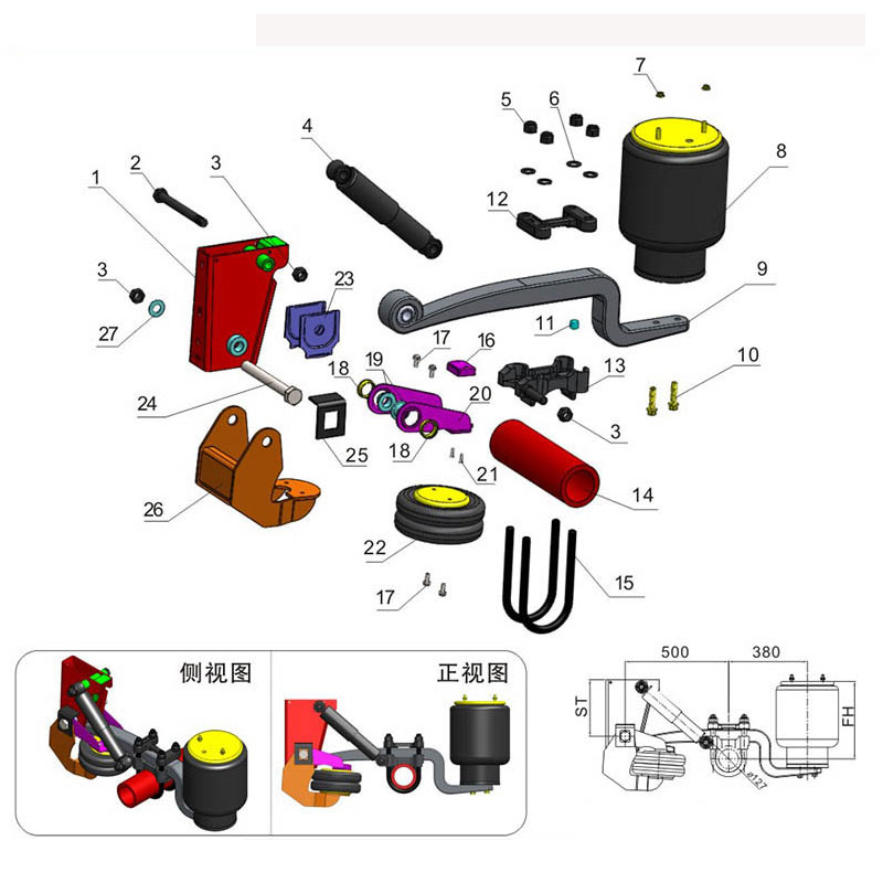 Air suspension  BP10TZBKS01